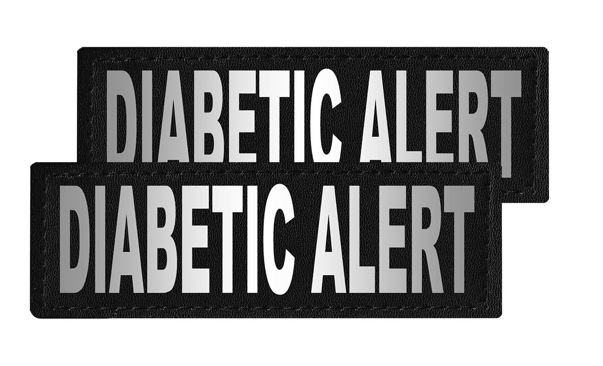 Dogline Diabetic Alert Removable Patches, Small/Medium