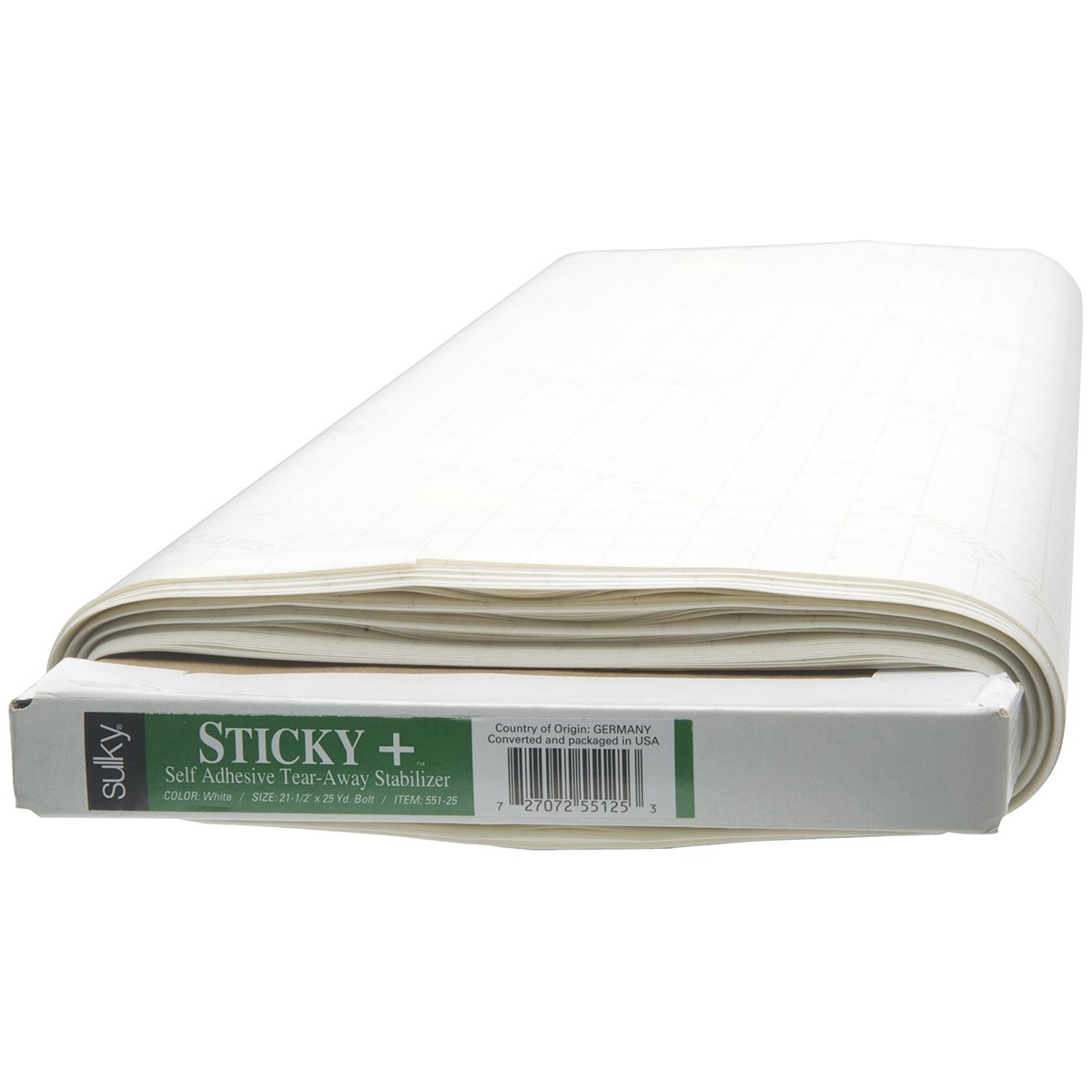 Sulky551-25 Sticky Self, Adhesive Tear, Away Stabilizer, 22.5" by 25 yd