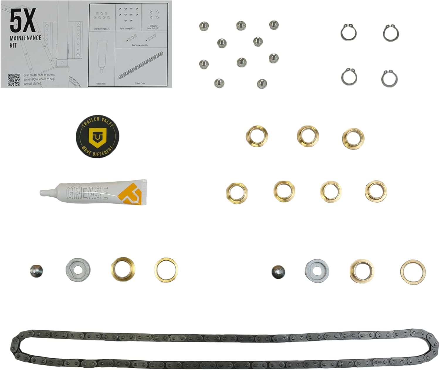 Trailer Valet Maintenance Kit TV5X Series Mover