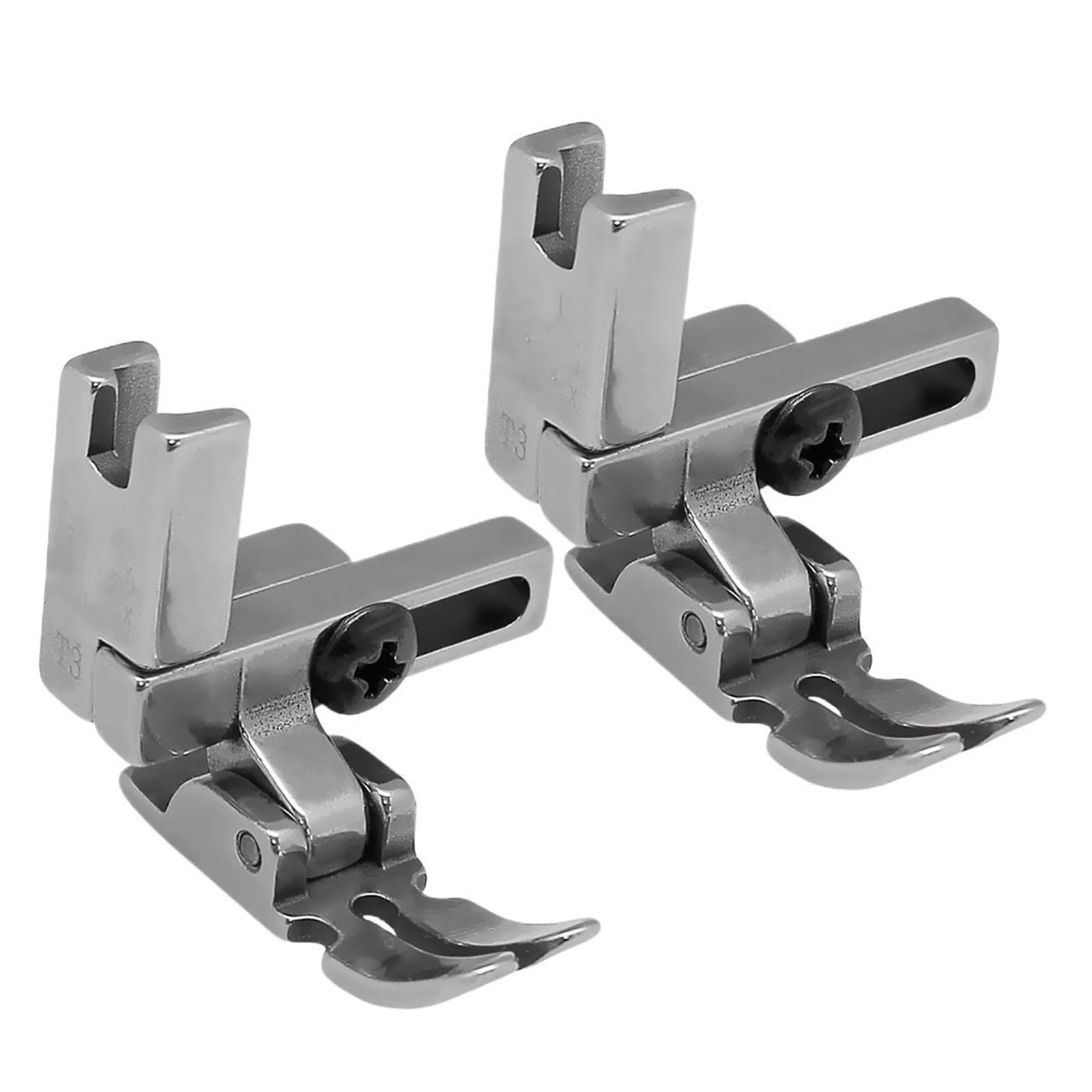 1/2PCS T3 Adjustable Cording/Regular/Zipper Presser Foot Universal Feet for 1-Needle Lockstitch Industrial Sewing Machine Accessories(4)