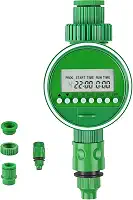 Controlador de Irrigação Automático, Irrigador com Temporizador Digital, Temporizador de Rega Operado por Bateria, Temporizador de Irrigação