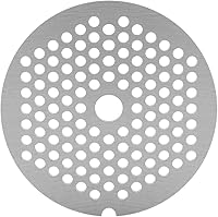 Vista 6 de Discos de placa para picadora de carne, aleación, cuchillas de repuesto para picadora de carne, disco de placa trituradora para batidora de soporte