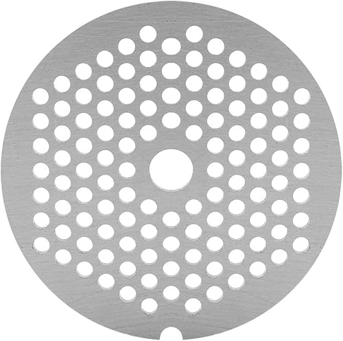 Miniatura 6 de Discos de placa para picadora de carne, aleación, cuchillas de repuesto para picadora de carne, disco de placa trituradora para batidora de soporte