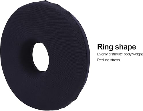 Miniatura 5 de ANKROYU Almohada de dona para cojín de alivio del dolor de coxis cojín de asiento para aliviar el dolor de decúbito de cama almohadas de hemorroides