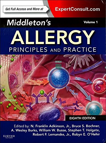 Middleton's Allergy 2-Volume Set: Principles And Practice (Expert Consult #TOP14