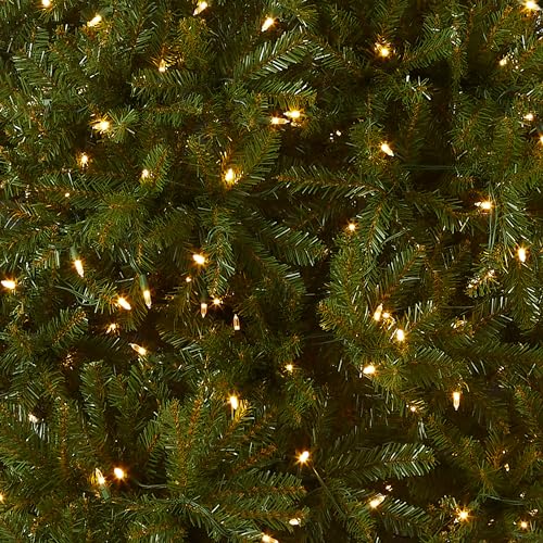 National Tree Company DUH-330LD-10S Pre-Lit Artificial Full Christmas Tree, Green, Dunhill Fir, Dual Color Led Lights, Includes Stand, 10 Ft thumb #1