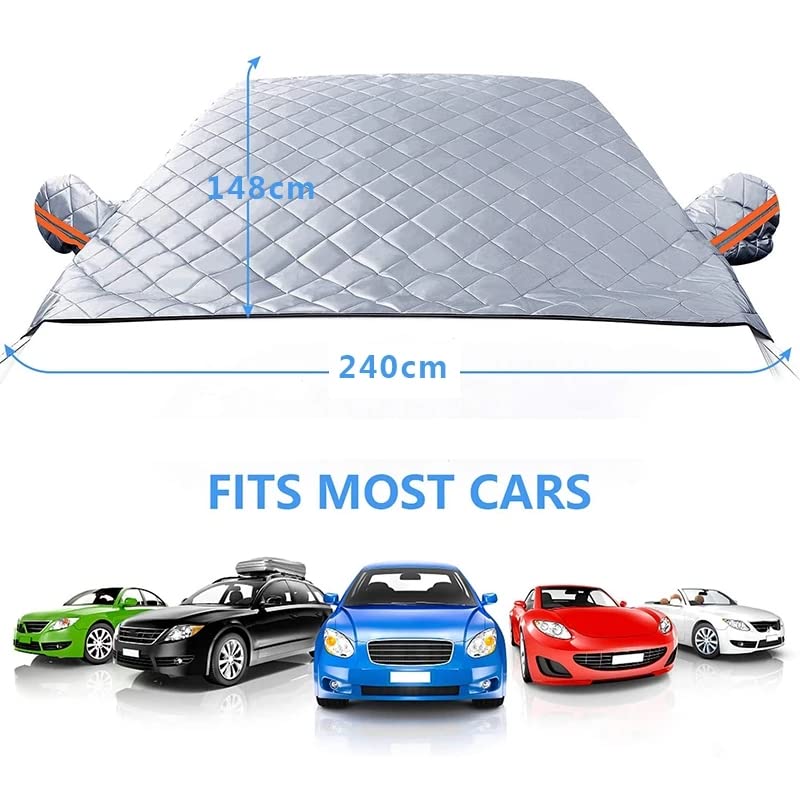 NURCIX Car Windscreen Cover, For Mazda CX5 Mazda CX4 Mazda CX8 Mazda CX30 Mazda CX30EV Winter Windscreen Cover Foldable Ice Protection Films Against - View #11