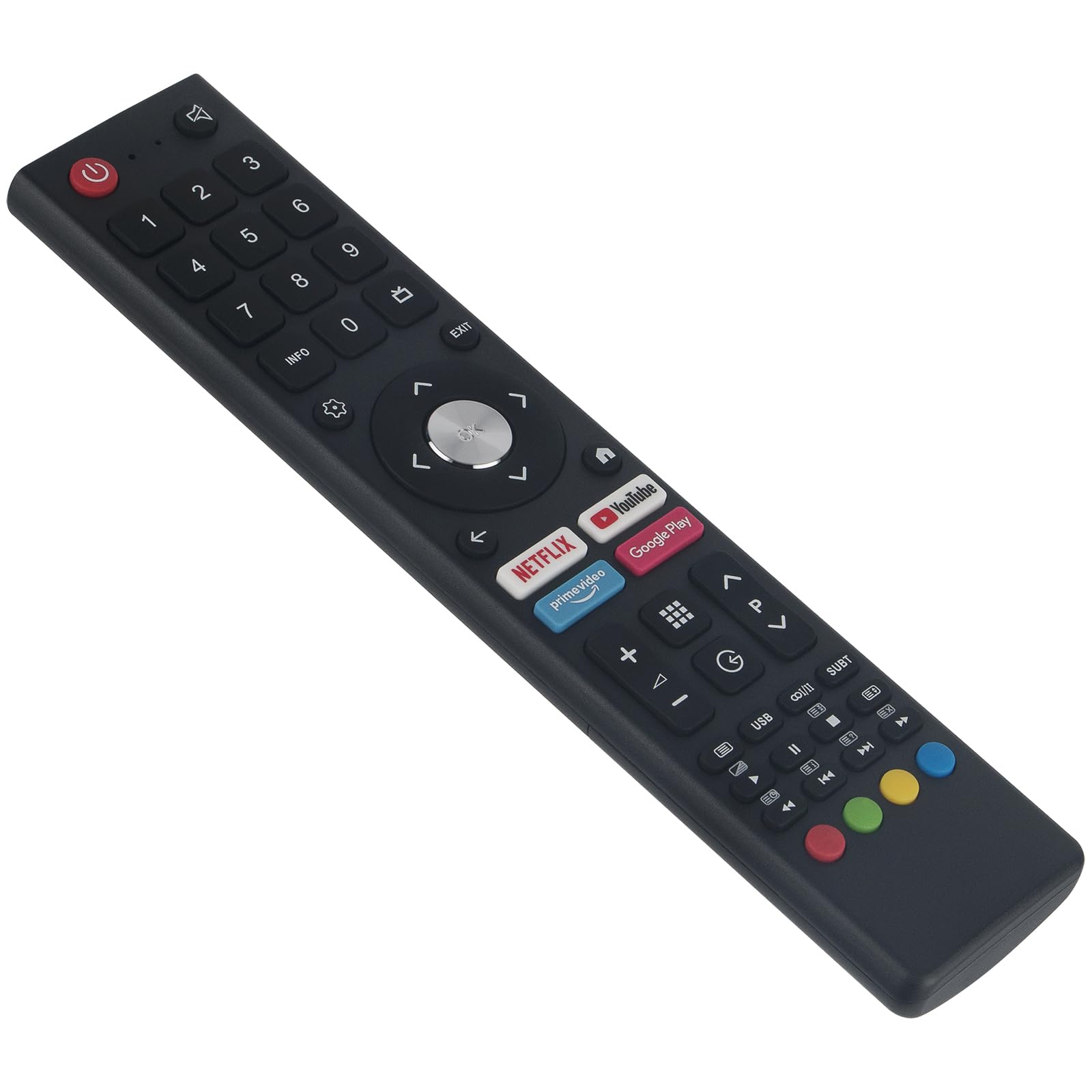 VINABTY Nuovo Telecomando di ricambio Télécommande Per ﻿﻿﻿SABA TV﻿ SA40S77A11 SA32S77A11 SA24S56A11 SA24S56A11 SA40S67A9 SA32S67A9 SA24S46A9 Remote Controller
