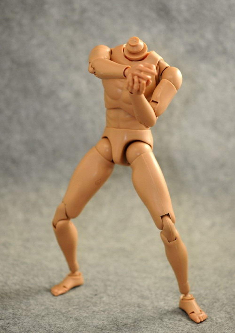 Amazon.co.jp: [AC]1/6 フィギュア 男性 素体 ヘッドコネクタ 手