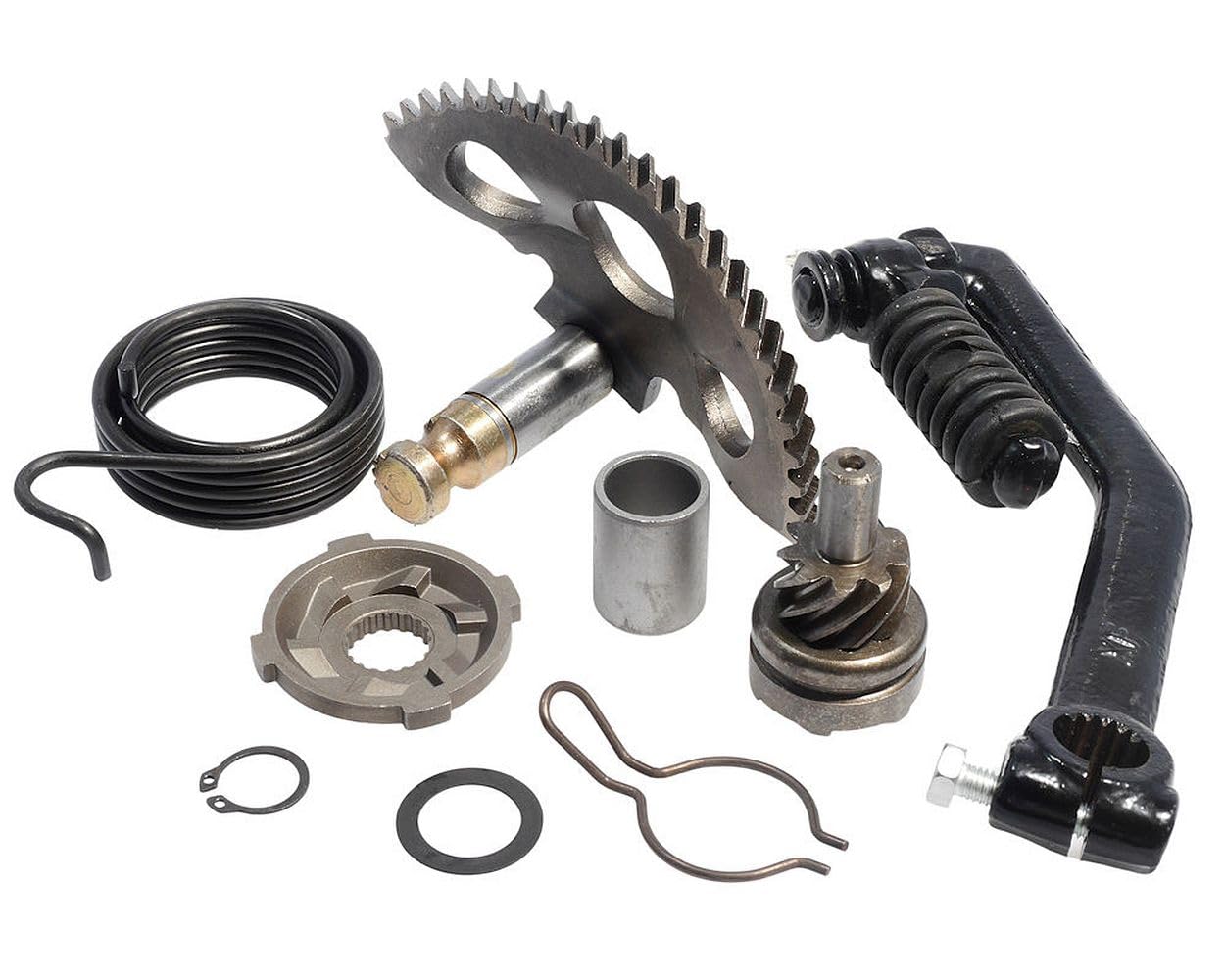 Kit di riparazione avviamento a pedale 2EXTREME per Piaggio 50cc 2 tempi compatibile con Aprilia SR 50 MY ZD4VF 2T LC, Derbi GP1