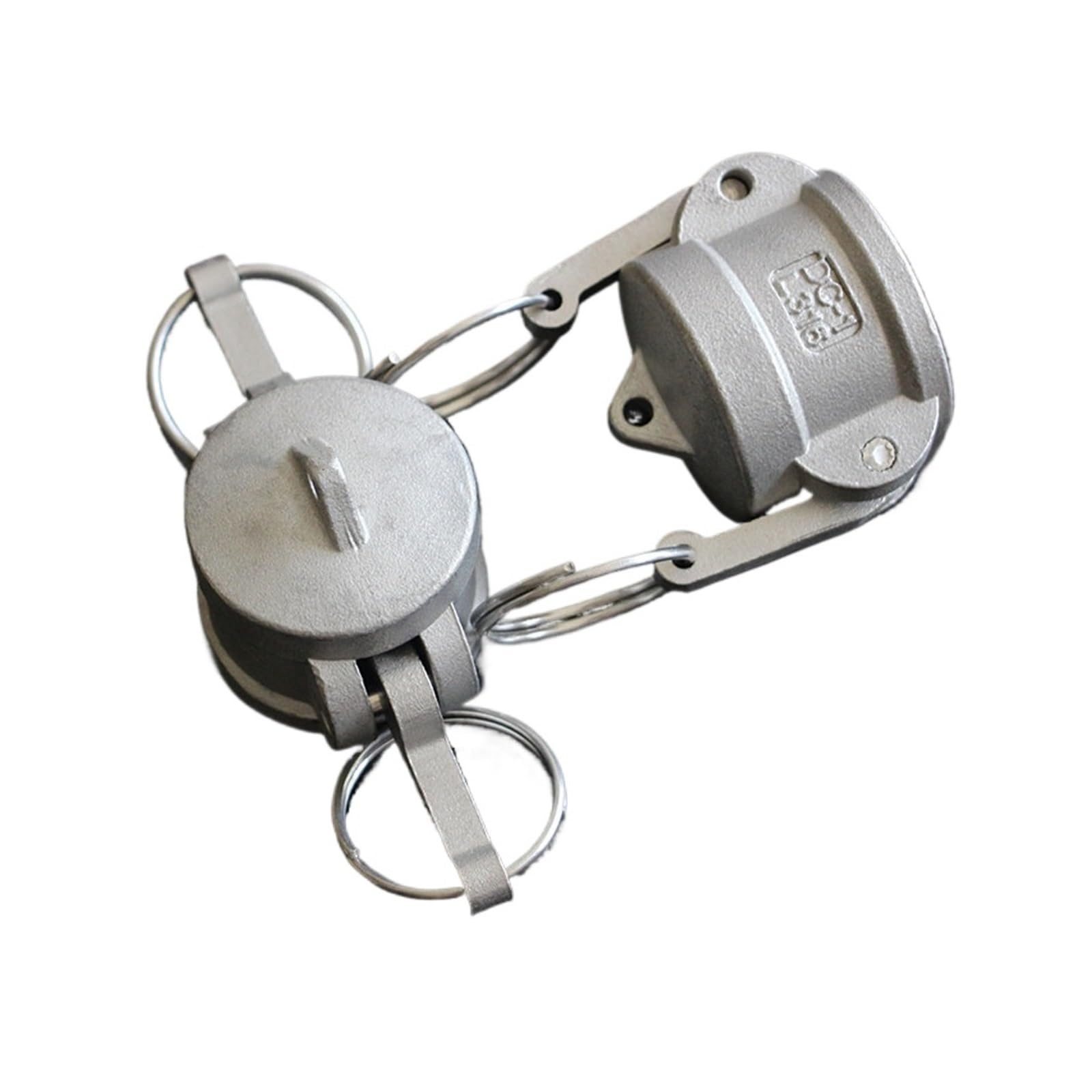 Tapa de extremo de 1/2" tipo C Camlock Acoplamiento de desconexión rápida 304/316 Ranura de leva Stianless(304,C_2-1/2")