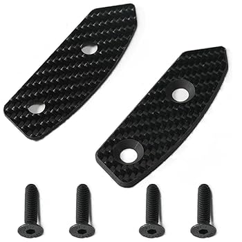 Amazon.com: Simnliras Carbon Fiber Mirror Block Off Base