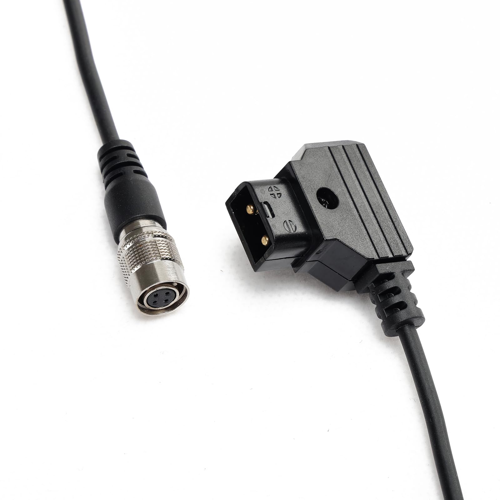 Amazon.co.jp: Zblzgp Hirose 4ピン メス→ Dtap コイル状電源ケーブル