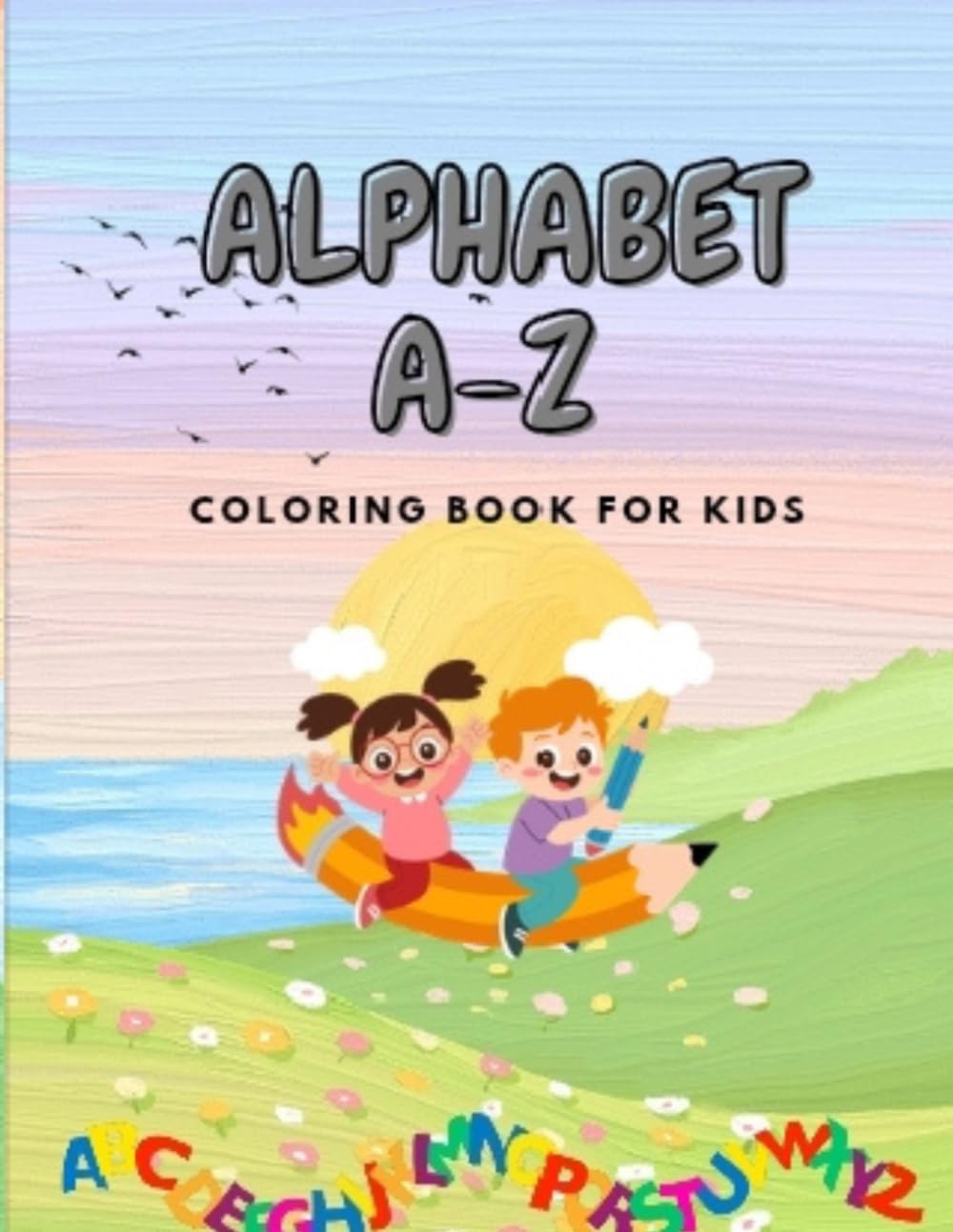 Alphabet A-Z Coloring Book