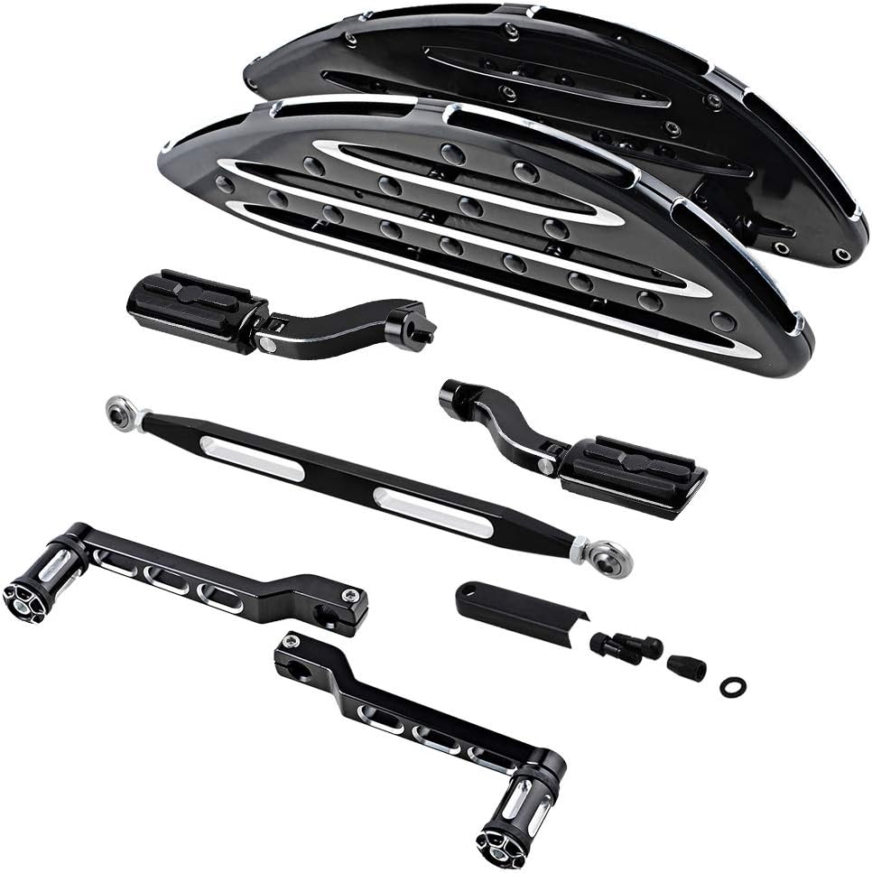 Complete Set Front Driver Floorboards + Shift Peg Lever HeelToe + Shifter Linkage