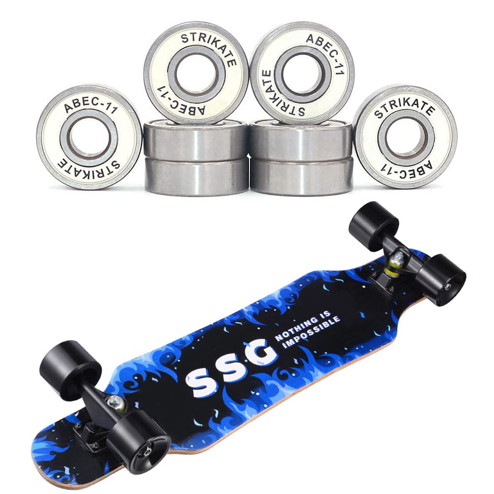 Cuscinetti Skateboard 608 ZZ - Confezione Da 8 Pezzi Per Longboard, Pattini E Scooter - Foto 10