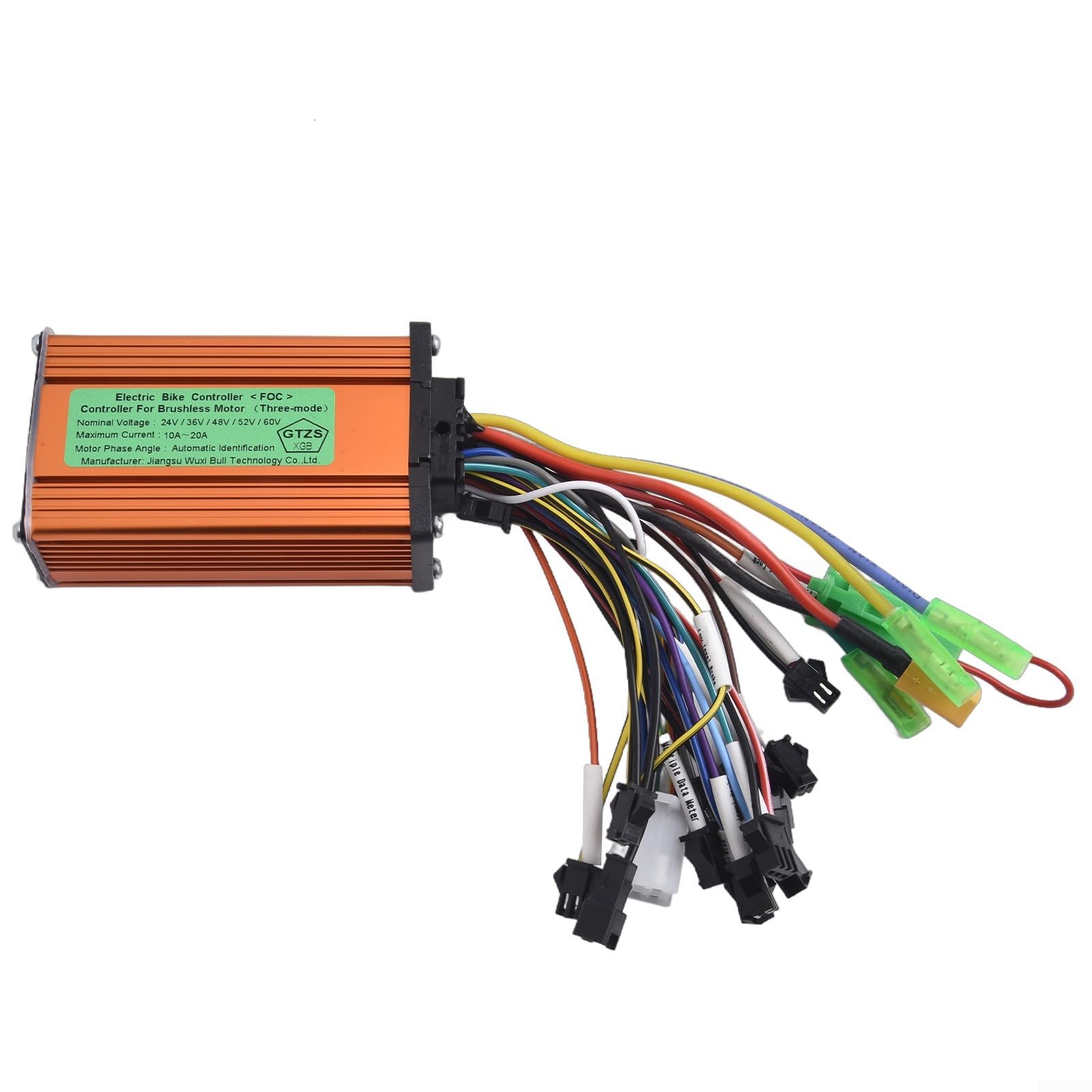 Controlador de onda sinusoidal de 350 W para scooter eléctrico y bicicleta eléctrica, faros y líneas de control de potencia de frenado