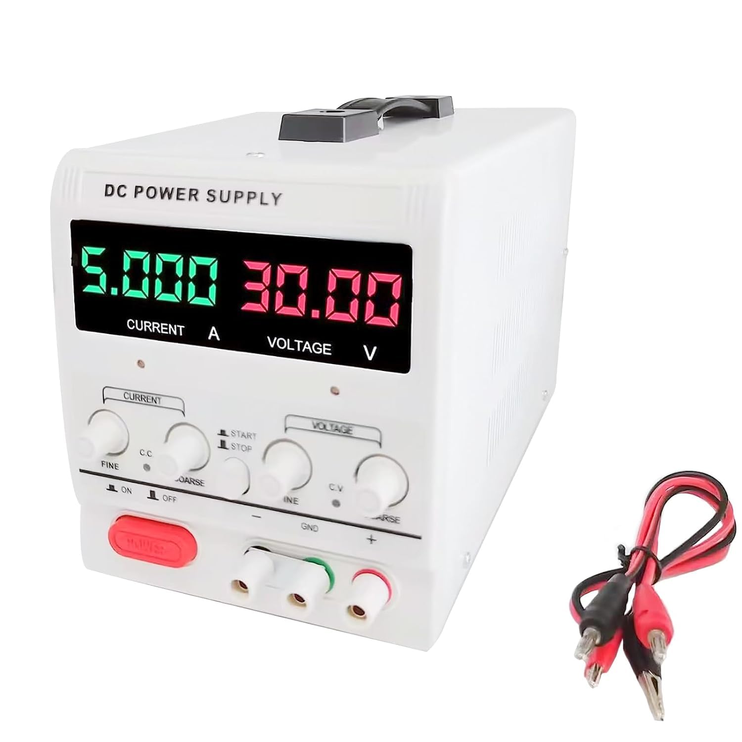 Amazon.co.jp: 安定化電源 リニア電源 30V 5A 可変高精度 DIY 電子機器