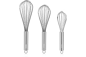 NileHome Stainless Steel Whisk Set: Essential Kitchen Tool for Every Culinary Masterpiece