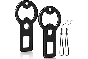 Practical 2-Pack Bottle Opener Belt Buckle with Paracord Lanyard