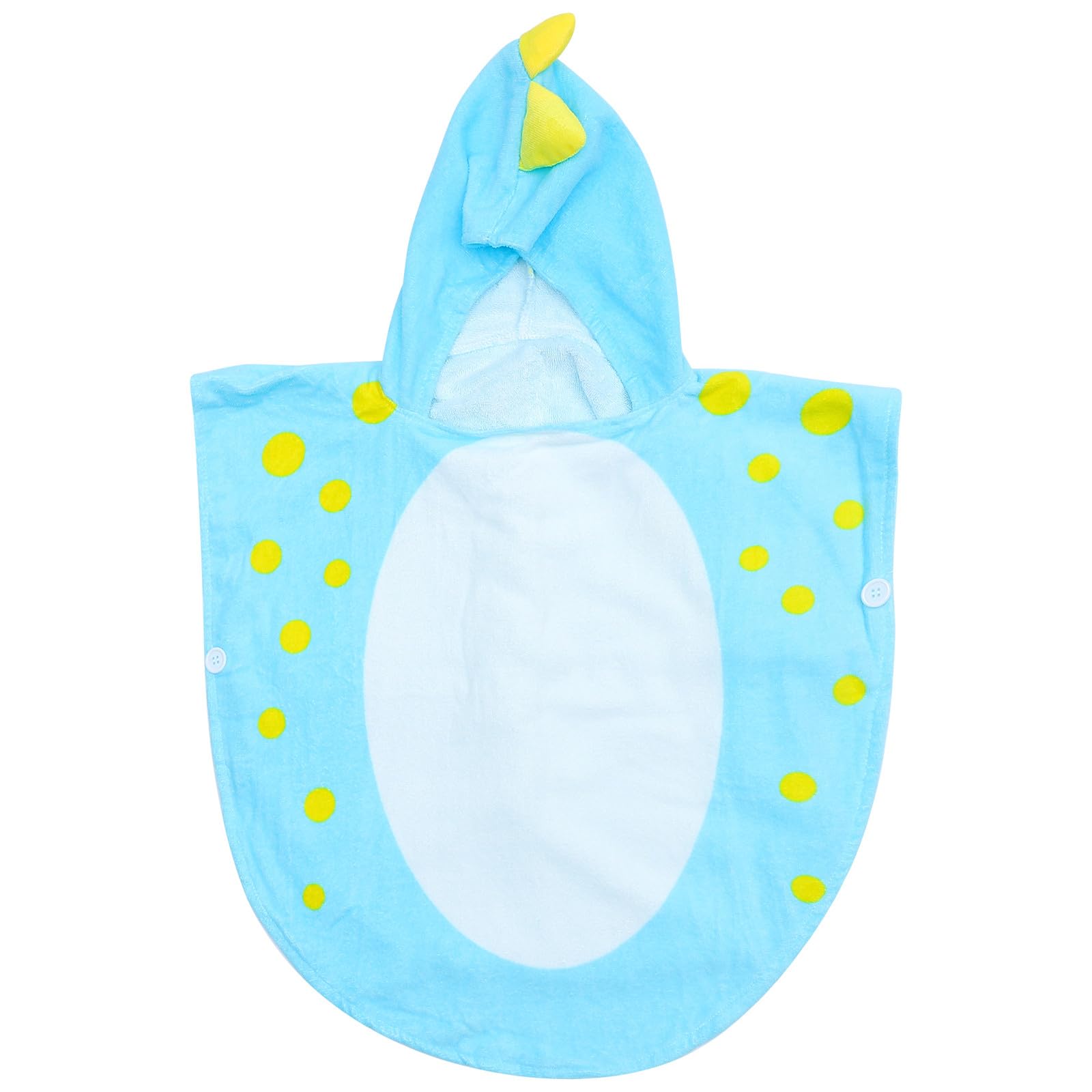 Kinderduschtuch Kapuzenbadetuch für Kinder, Baumwolle, Blau
