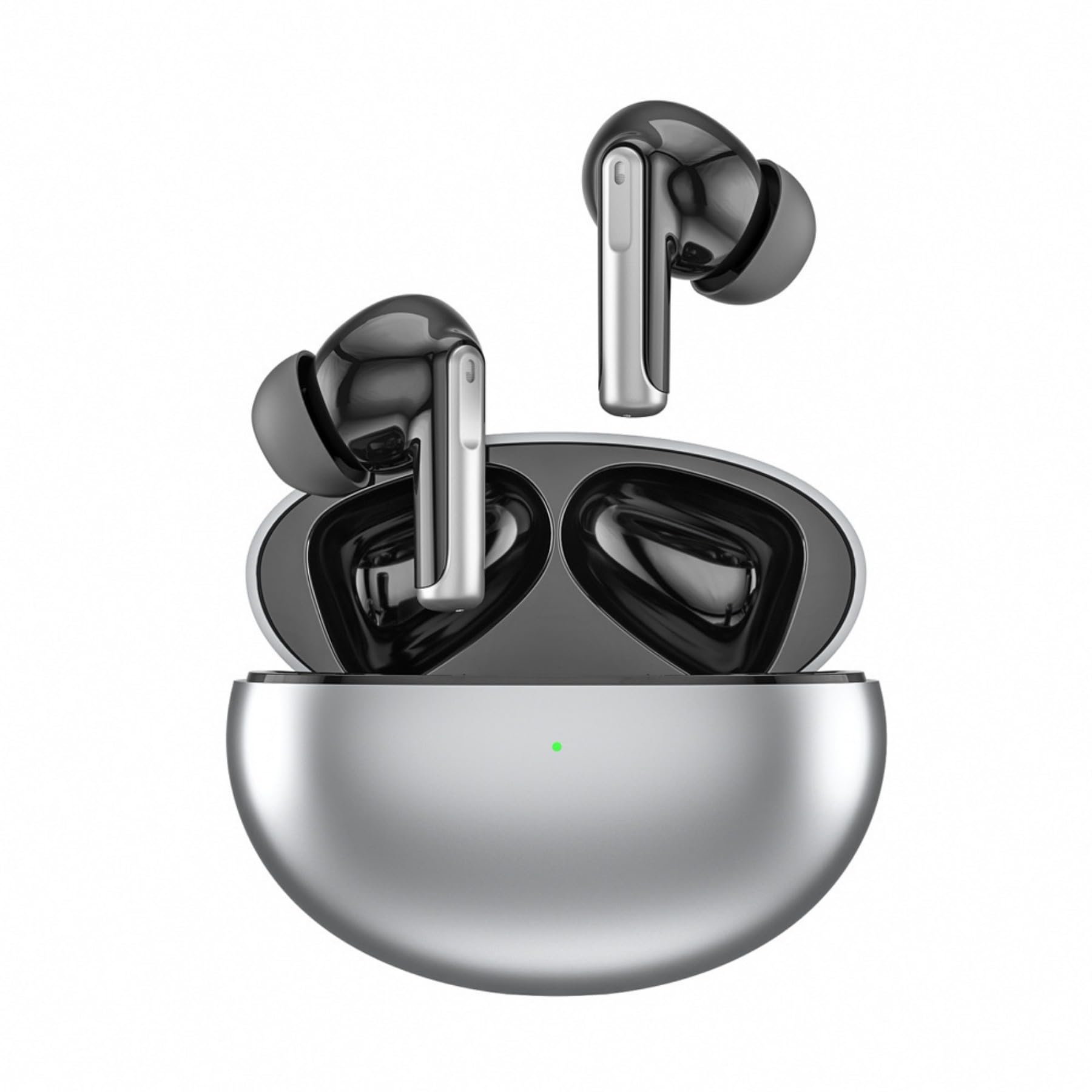 Sekoda Confort Max Ecouteurs Wireless-Écouteurs sans Fil Bluetooth ANC et réduction adaptative du Bruit, Audio 360° (Argent)