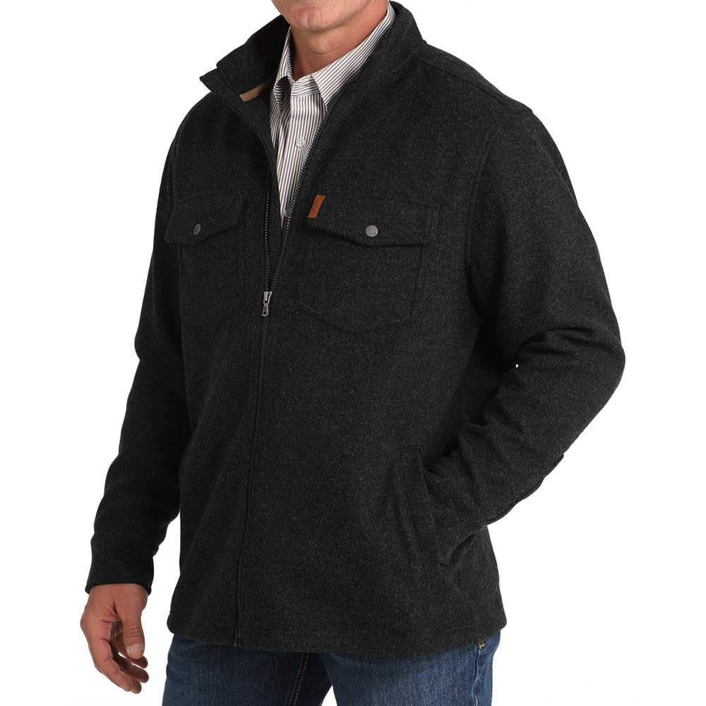 CinchWestern Jacket Mens Shirt Jac Zipper Logo Label MWJ1907001