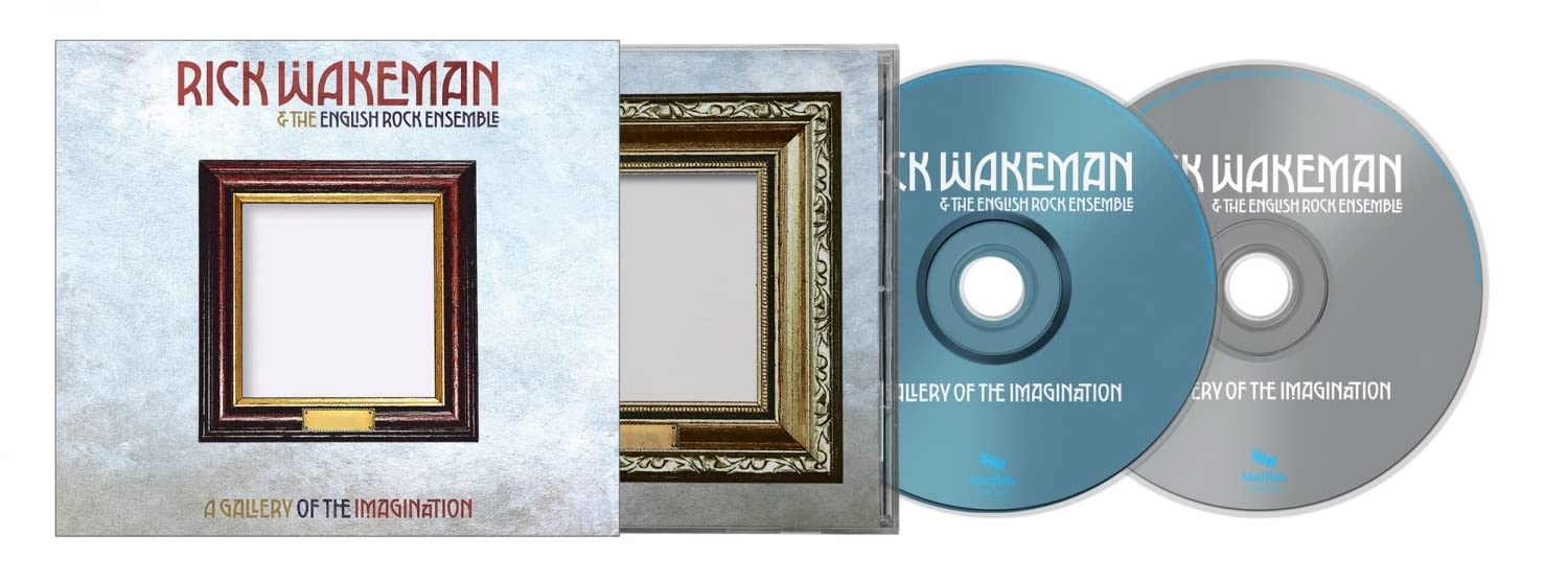RICK WAKEMAN * A GALLERY OF IMAGINATION * LIMITED SIGNED CD + DVD ALBUM * BN&M!