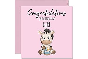 Sentimental New Baby Girl Card