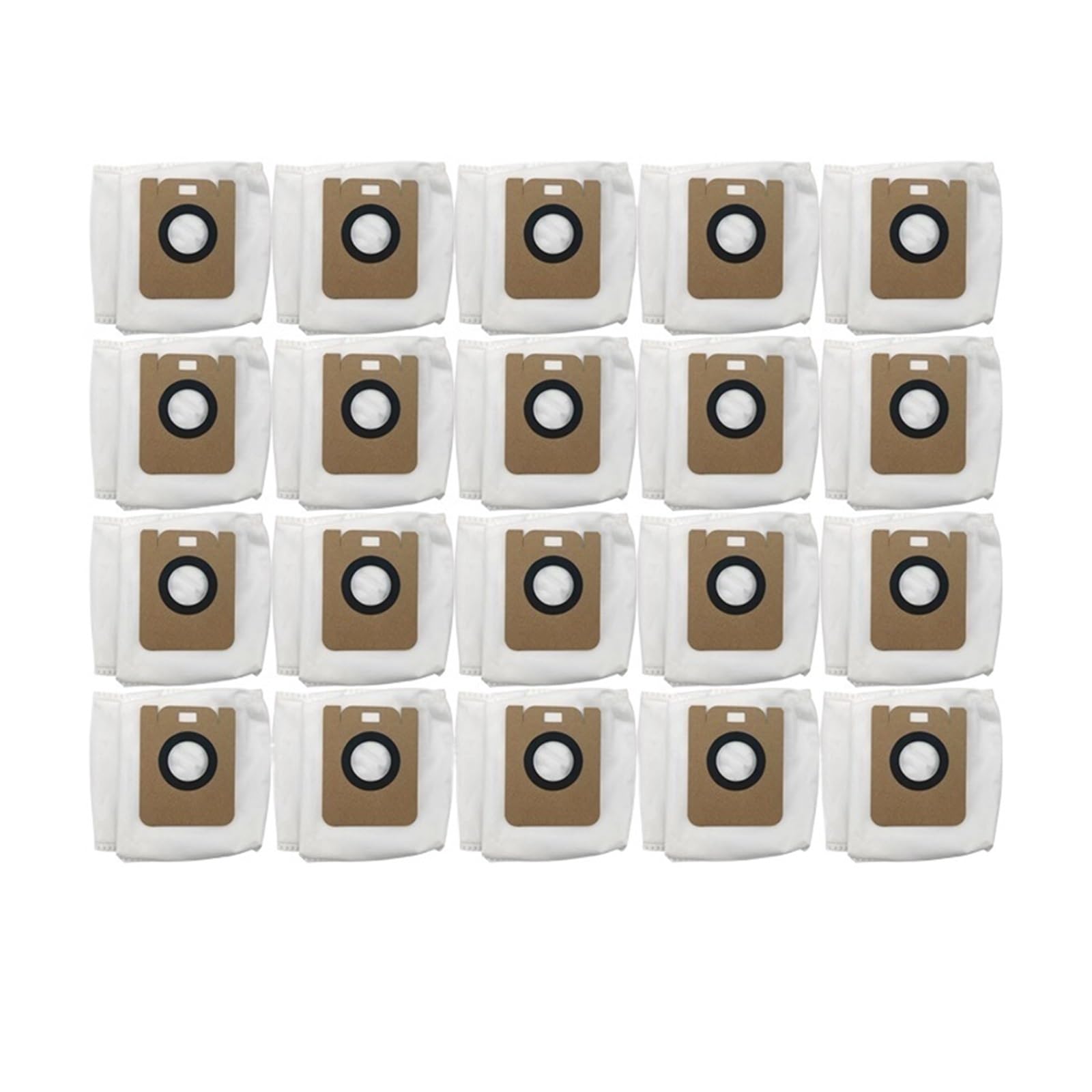 Kicici Dust Bag Compatible With Dreame Bot D10 Plus Accessories RLS3D Robot Vacuum Cleaner Bags Dirty Bag Replacement Spare parts(20PCS)