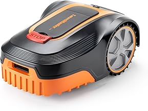 LawnMaster L10 Robotic Lawnmower. Fully Automatic Robot Mower with Auto Charging Docking Station & 20V MAX 2.0Ah Lithium-Ion Battery. For Lawns up to 400m²