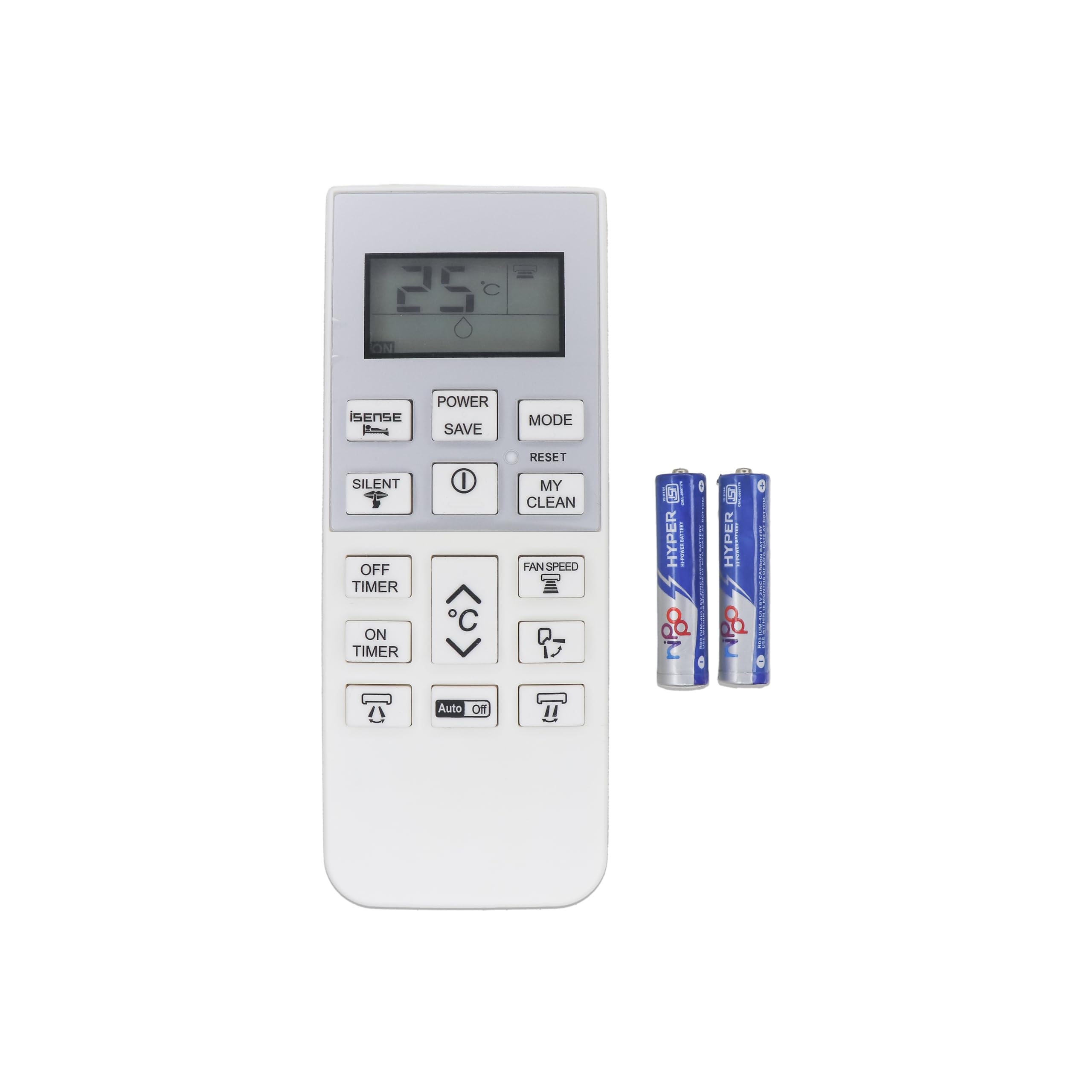 electronic spices remote control compatible for hitachi ac remote (model no- ac-168a)