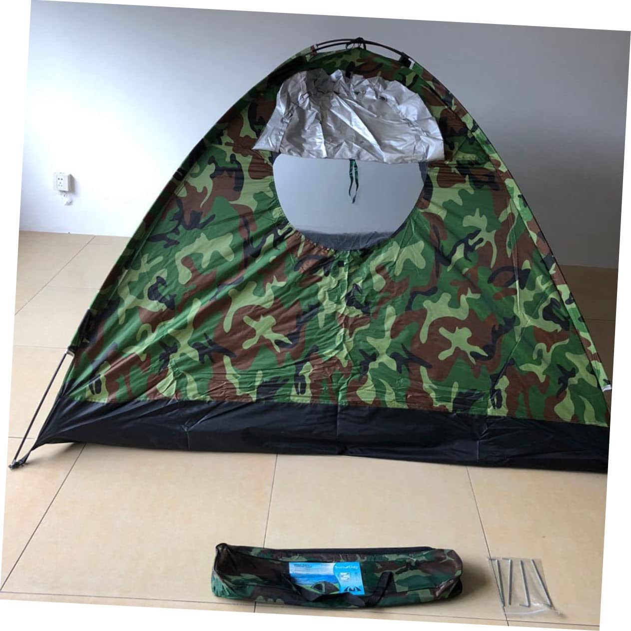 Wasserdichtes Camping-notzelt Für Outdoor-aktivitäten Leicht Und Kompakt Für Camping Angeln Und Bergsteigen Mit Regendichter Oberfläche Und Sonnenschutz