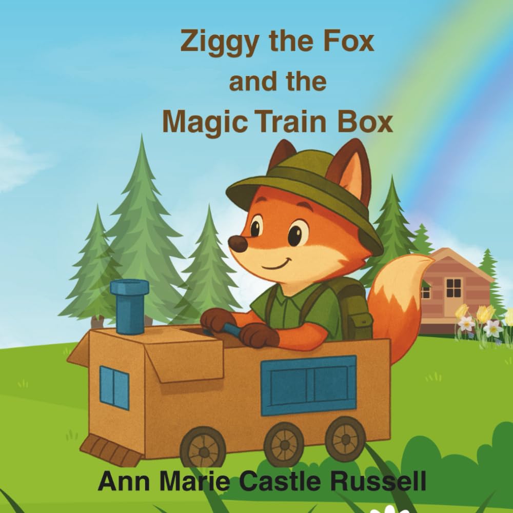 Ziggy the Fox and the Magic Train Box: A fun adventurous story about a fox using his imagination to explore the world from the comfort of his bedroom.