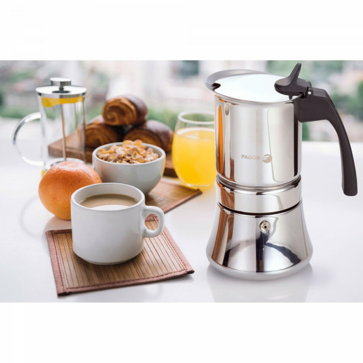 INOX CAFETERA ETNICA 6T Acero INOXIDABLE 18/10 FAGOR