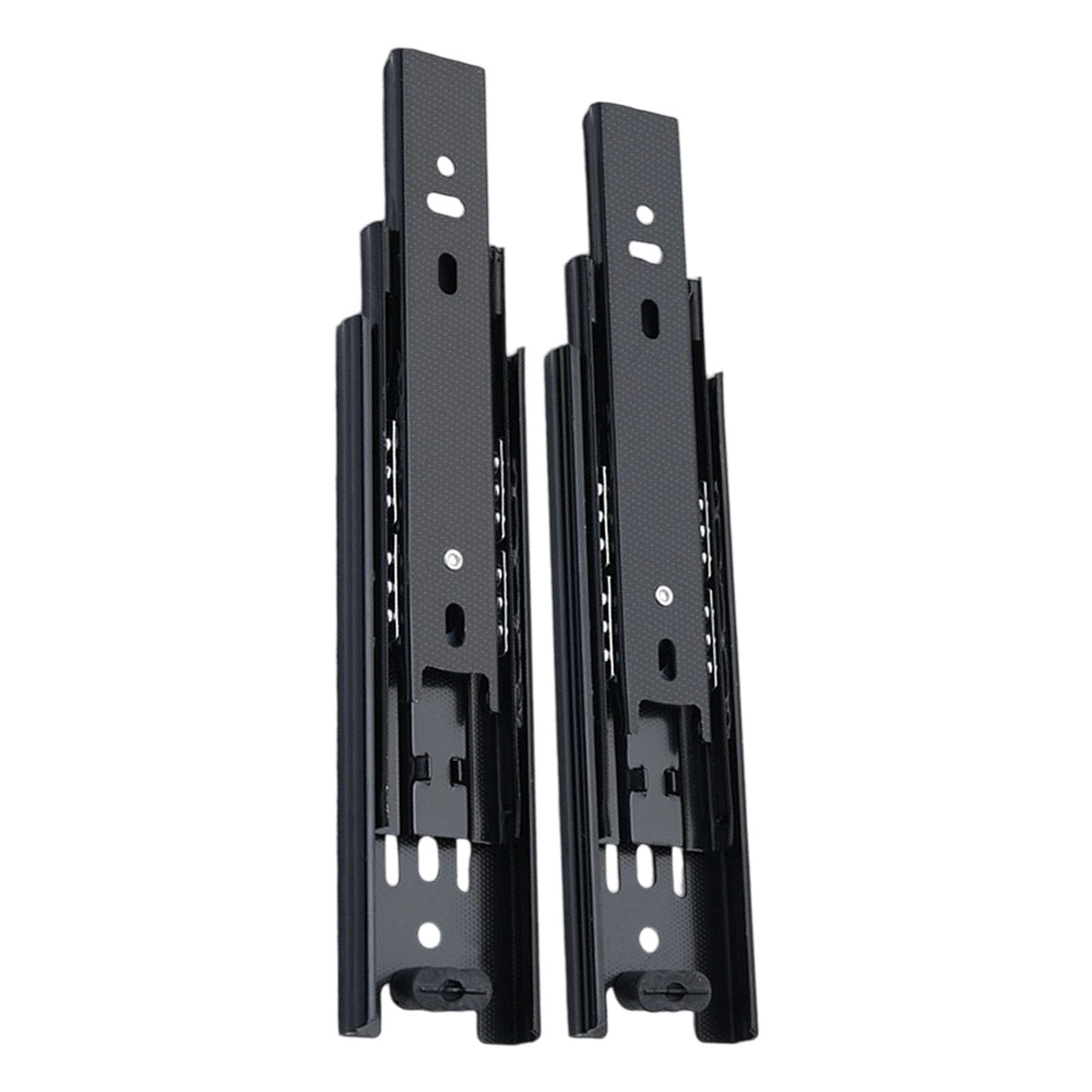 1 Pair Drawer Slides Soft Close Track Rail Hydraulic Damping Buffer Cabinet Drawer Slide Hardware Durable Cabinet Drawer Slide Hardware