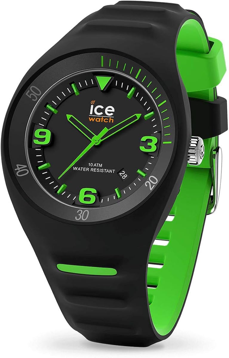Ice-Watch P. Leclercq Orologio Nero da Uomo con Cinturino In Silicone (Medium) Ice-Watch P. Leclercq Orologio Nero da Uomo con Cinturino In Silicone (Medium)