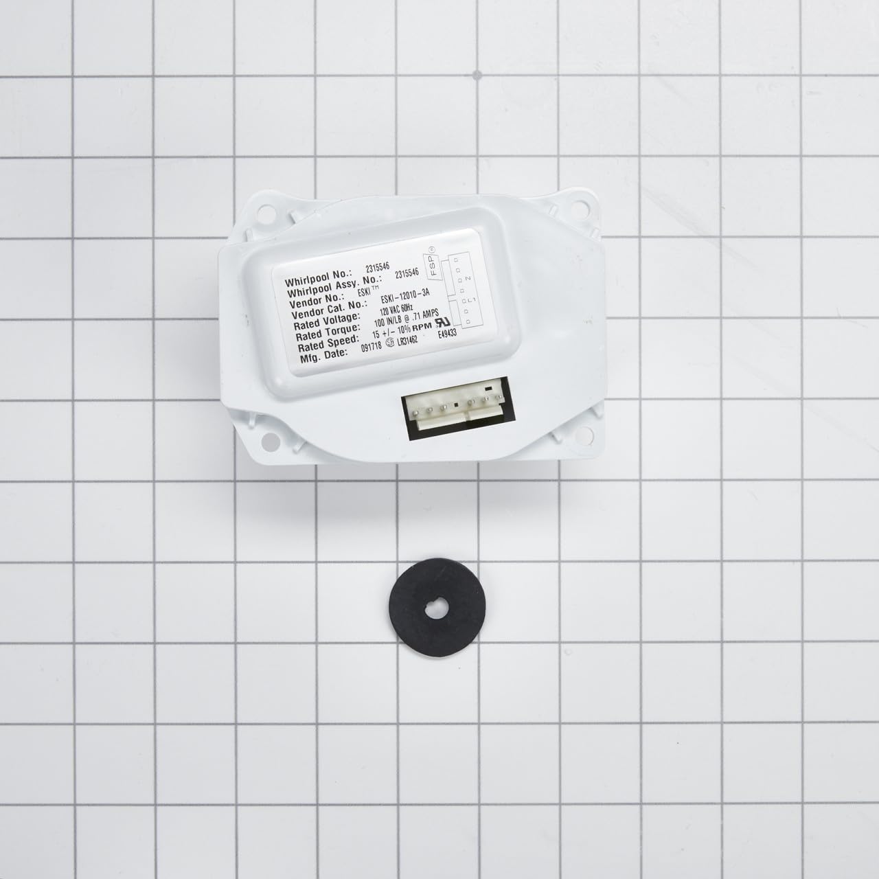 Amazon.com: Whirlpool W10822635 Auger Motor, White : Appliances