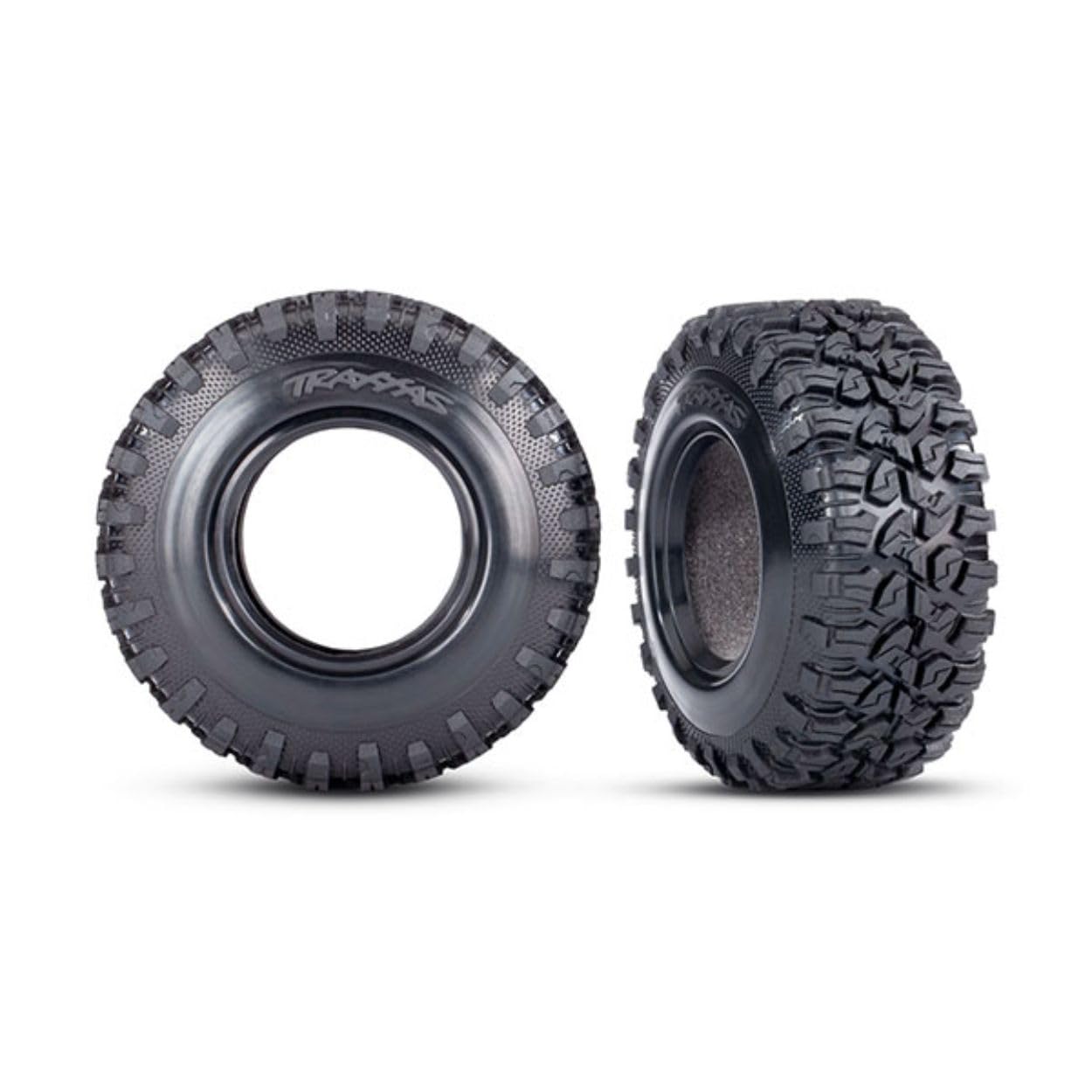 Traxxas Tires, Canyon RT 4.6x2.2'/ Foam Inserts (2) (Wide) (Requires 2.2' Diameter Wheel)