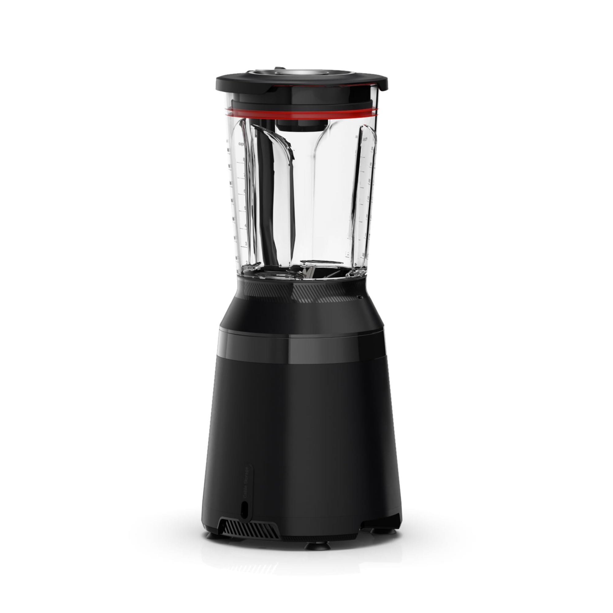 Bosch MMB6652B Frullatore, 1800 W, 6 Lame in Acciaio Inox, Caraffa 3L, Nero | Frullatore VitaPower Serie 6, Potente, 45.000 giri al min, 6 Programmi Automatici, Pulizia Automatica, Made in Europe