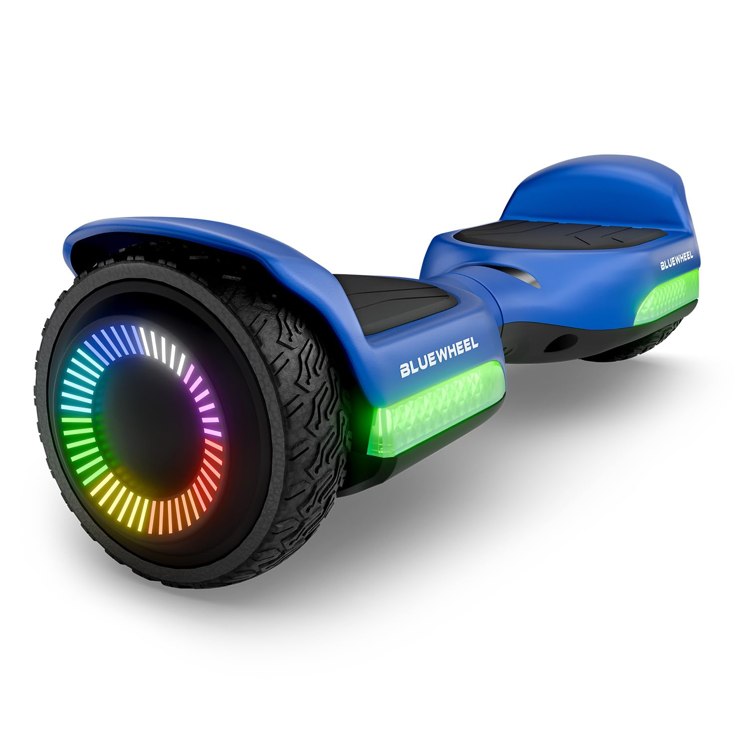 Bluewheel HX720 Hoverboard Enfant 6,5 Pouces, Double Moteur 500W, Bluetooth | Marque allemande, haut-parleur Bluetooth, roues LED, 12 km/h max, autonomie 13 km, auto-équilibrage, pour enfants et adultes