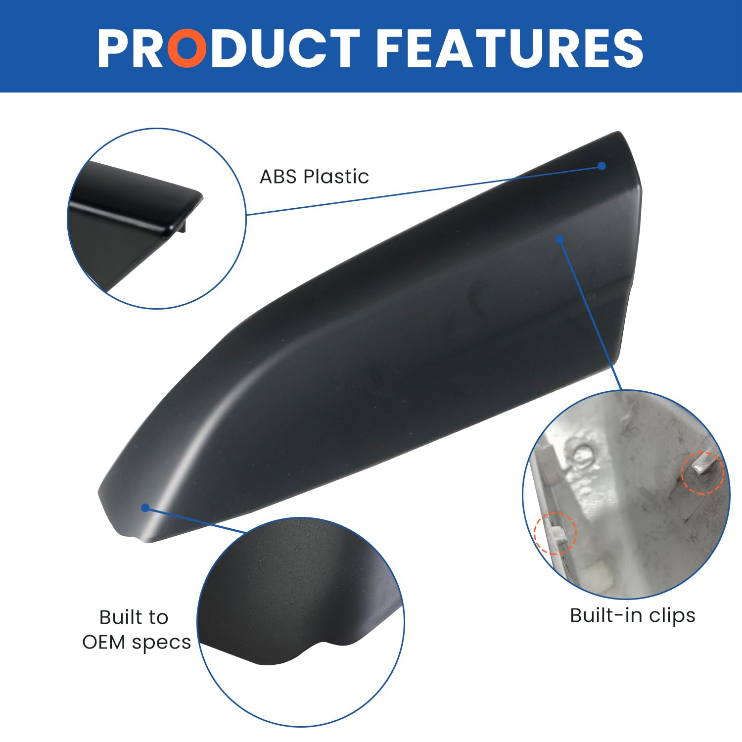 KIT DE CAPUCHONS EN PLASTIQUE POUR BARRES DE TOIT FRONT RUNNER