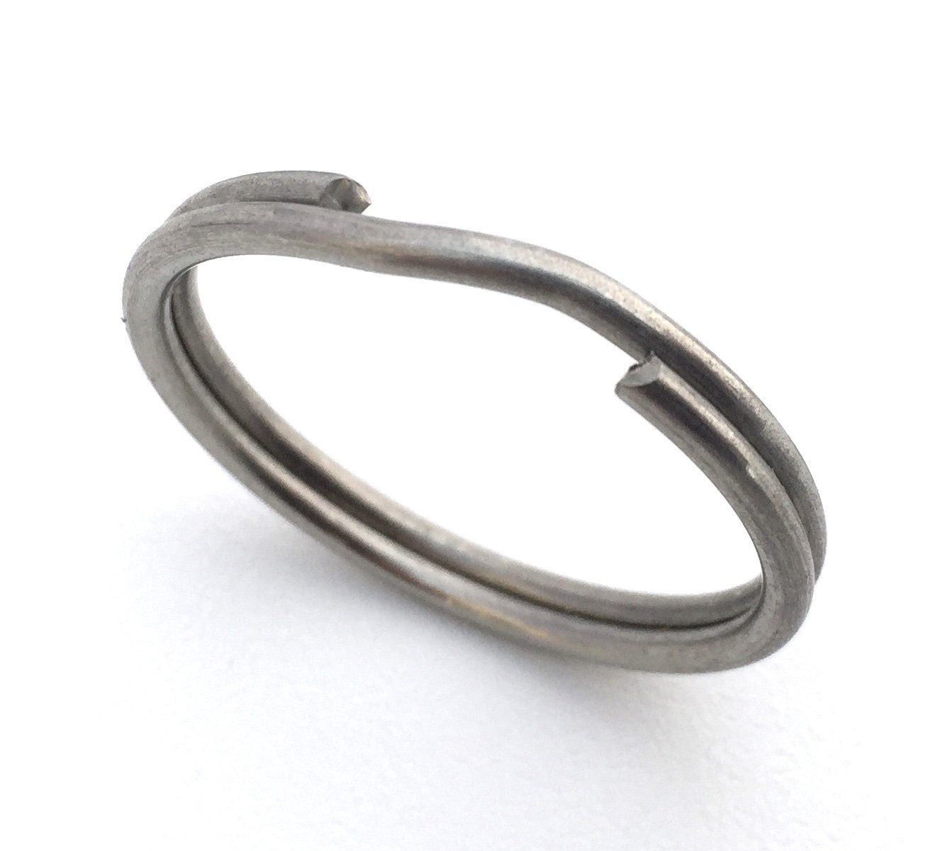 Catch All Tackle Stainless Steel Split Rings for BCD Attachment 1.25" 10-Piece Pack USA