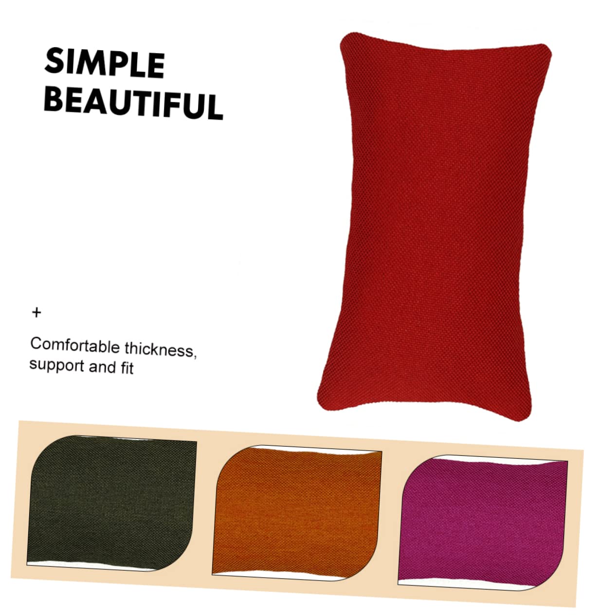 FRCOLOR Comfortable Pulse Diagnosis Pillow Lightweight Cotton Mat for Hospital Clinic Use Accurate Pulse Taking Tool Random Style for Medical Professionals Random Color