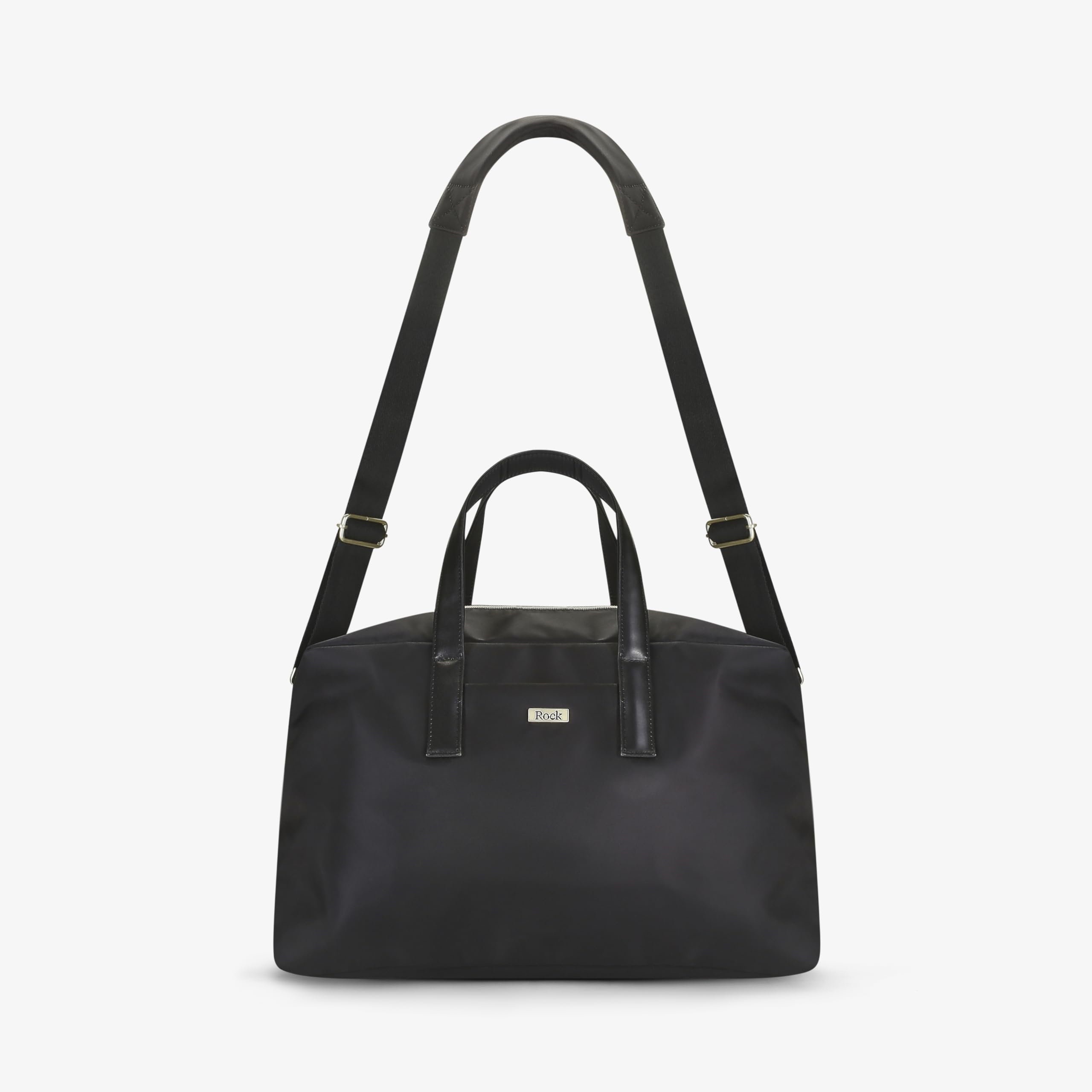 Rock Kensington Holdall Untersitz-Kabinen-Reisetasche – Ryaniair Handgepäckkonform, gepolsterter Schultergurt und verschließbare Reißverschlüsse – 40 x 20 x 25 cm, 20 l Fassungsvermögen