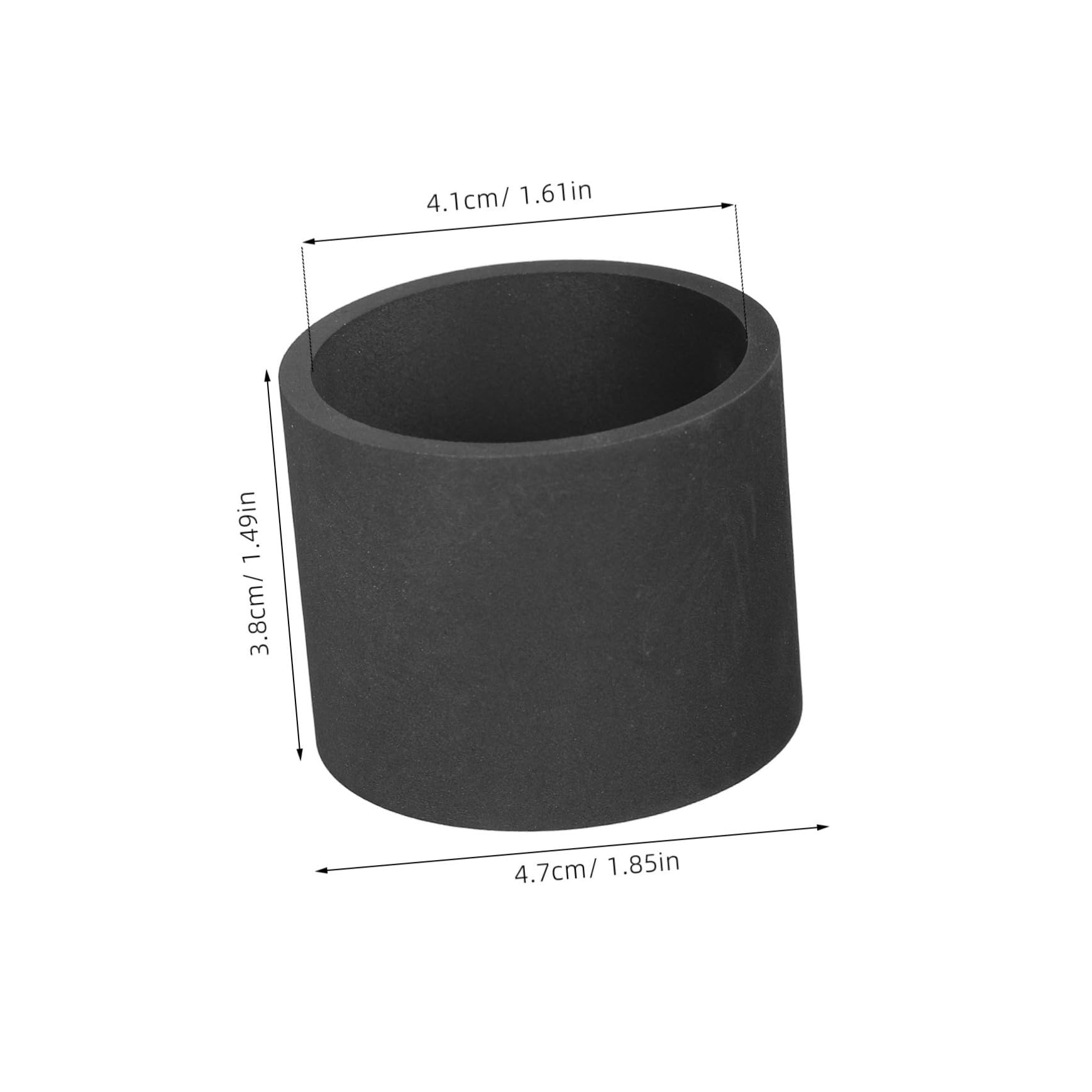 SEWACC Graphite Crucibles for Aluminum Precision Laboratory Crucibles Versatile Smelting Equipment