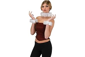 Renaissance Collar and Cuff Set - Add a Dash of Medieval Charm to Your Attire