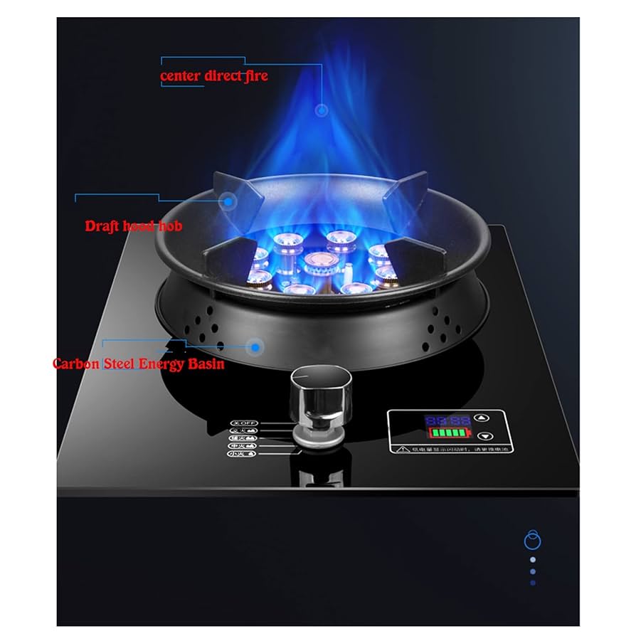 Amazon.co.jp: ビルトイン33cmシングルバーナーガスコンロ 5.2KW