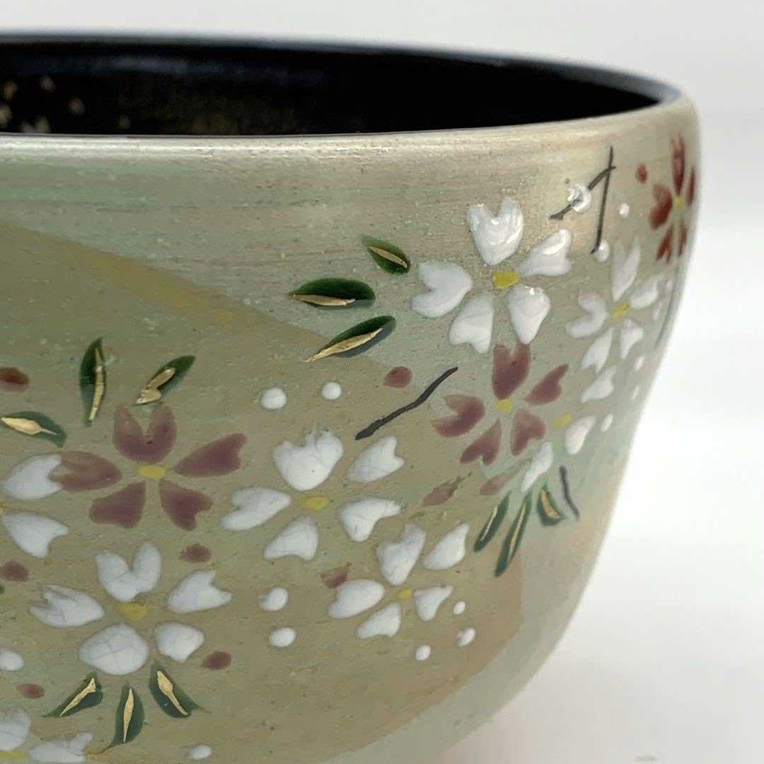 茶碗夜桜】八木海峰紙箱