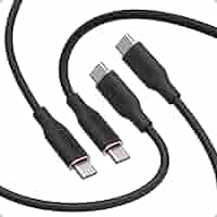 1.8  黒 PowerLine Flow USB-C ケーブル アンカー Anker PowerLine III Flow USB-C & ライトニング ケーブル | USB
